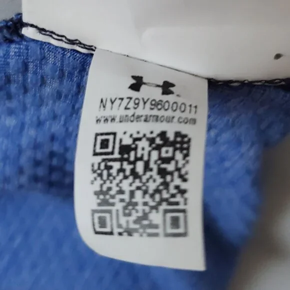 Under Armour Women's Activewear ColdGear Reactor 1/2 Zip Lapis Blue Top Size SM - Picture 11 of 16